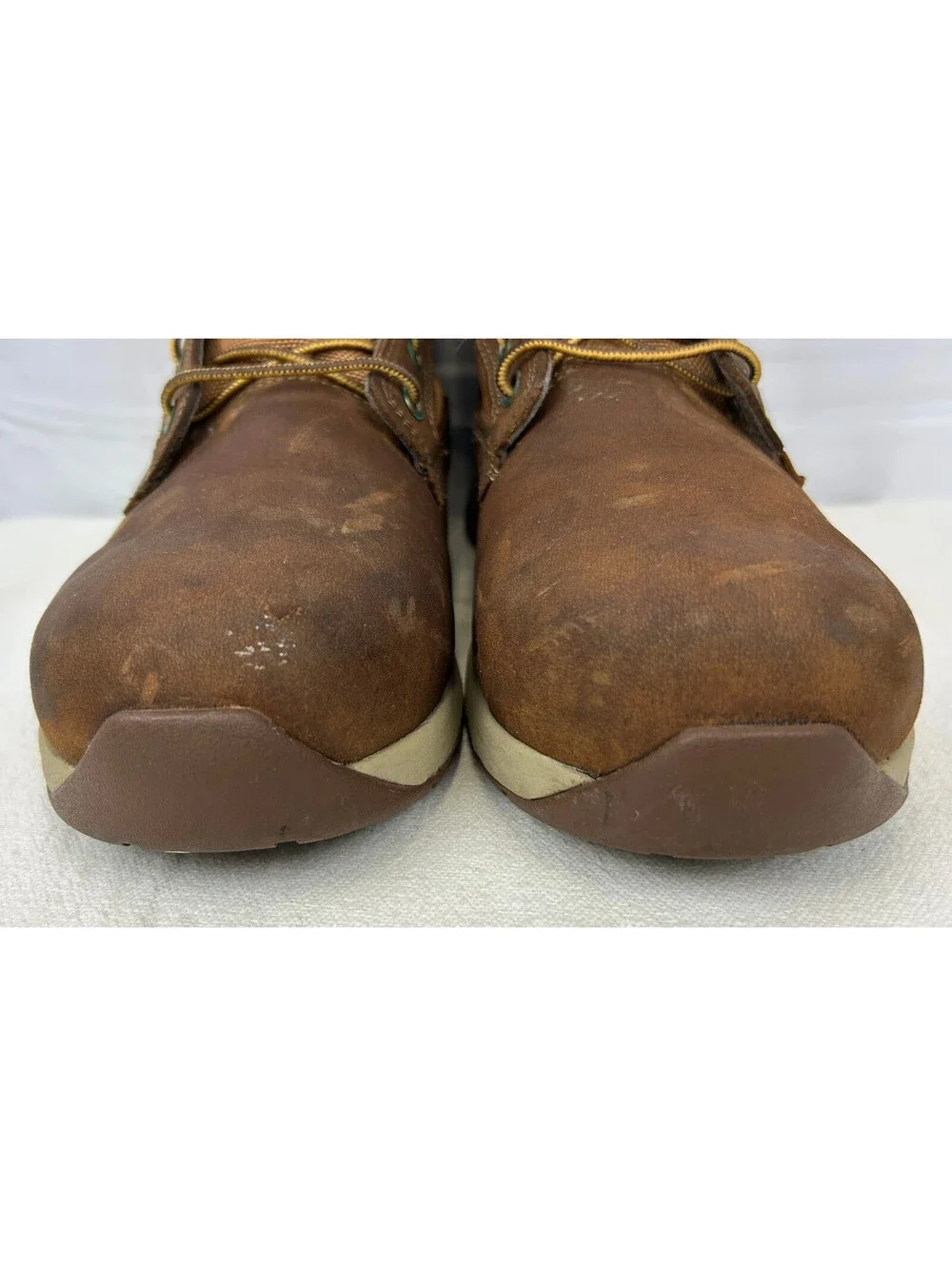 Carhartt EH ASTM F2413-18 Men's Size 10 Brown Leather Work Boots